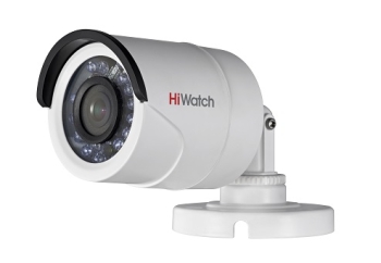 HD-TVI камера HiWatch DS-T200 (B) 2Мп, уличная цилиндрическая HD-TVI с EXIR-подсветкой до 20м