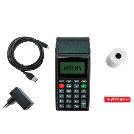 ККТ Атол 91Ф, Ethernet, 2 G, WiFi, черный, с ФН/36