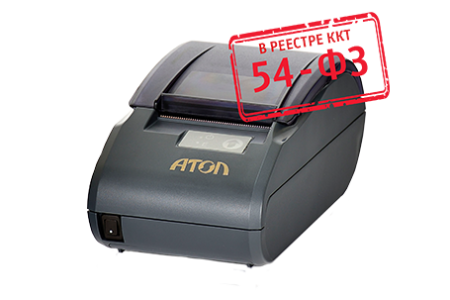 ККТ Атол 30Ф (темно-серый) USB с ФН/15